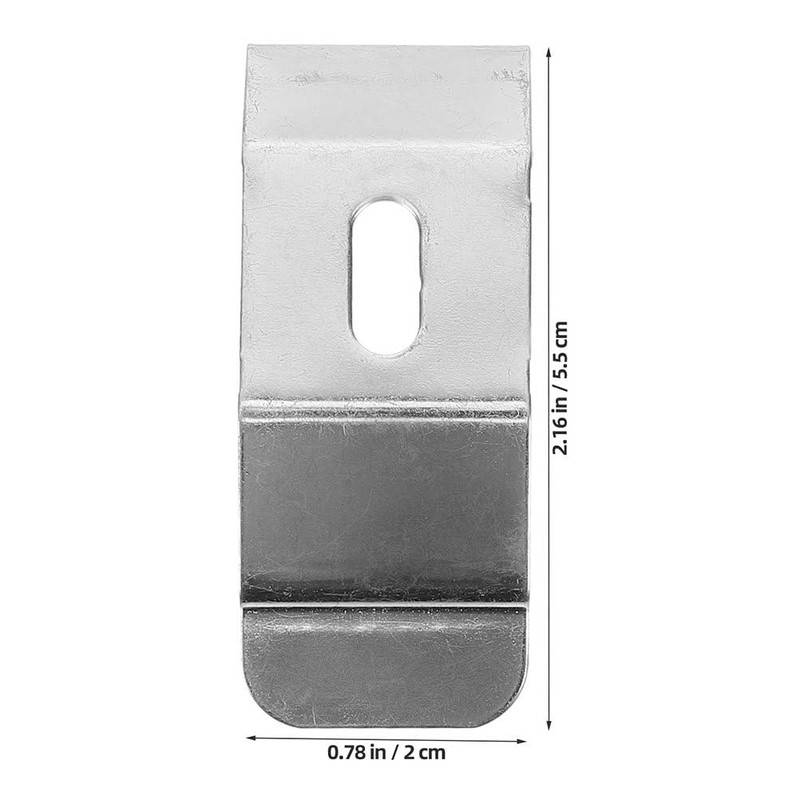 HOMSFOU Blinds Ceiling Mount Bracket 6pcs Blind Mounting Brackets Replacement