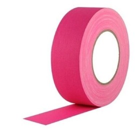 Universal Pro Gaff Fluorescent Pink Gaffers Tape 2" x 50 yd Roll
