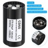 PATIKIL Motor Start Capacitor, 270-324uF/Mfd 125V 50/60Hz CD60 Run Capacitor