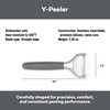 Misen Stainless Steel Vegetable Peeler - Dishwasher Safe Y Peeler