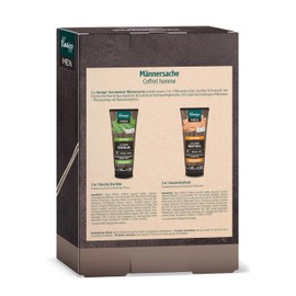 Kneipp Gift Set Men's Thing, 2 in 1 Men's Showers by Kneipp in Original Size, Wellness Gift for Men, Kneipp Men: Men's Care with Nature Competence, 2 x 200 ml