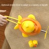 Duck Toy Car Ornaments Yellow Duck Car Dashboard Decorations Aircraft