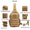 Tactical molle Single Shoulder Bag - Large Capacity Multi-functional Backpack