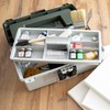 Sheffield 12670 Caja de aparejos de 13 pulgadas, verde/gris