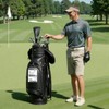 GhllGhyy 2 Pack Extra Large Golf Bag Shipping Label Holder