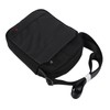 Shoulder Bag Portable Waterproof Adjustable Black Messenger Bag for Men