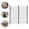 10 Tier Wine Rack, Stackable Freestanding Floor Mount Wine Holder