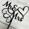 JIEEIN Mr & Mrs - Decoración para tarta de novia