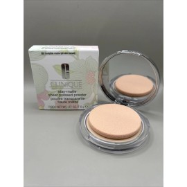 Clinique Stay Matte Sheer Pressed Powder Oil Free 101 Invisible Matte 0.27oz New