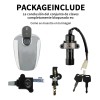 Kit Cerraduras Completo Switch Tapon Italika Rc Rc150 Rc200