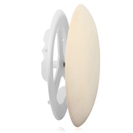 Vindar Sauna Room Air Vent 3.74" Round Aspen Wooden Sauna Adjustable Exhaust Air Ventilation for Barrel Sauna, Sauna Room, Steam Room Exhaust Ventilation