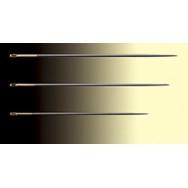 Clover Black Gold Needles Applique/Sharps No.9/No.10/No.12, 2 Ea.