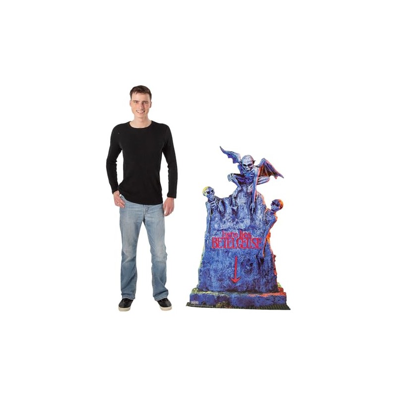 35 1/4" x 54" Beetlejuice Tombstone Cardboard Cutout Stand-Up