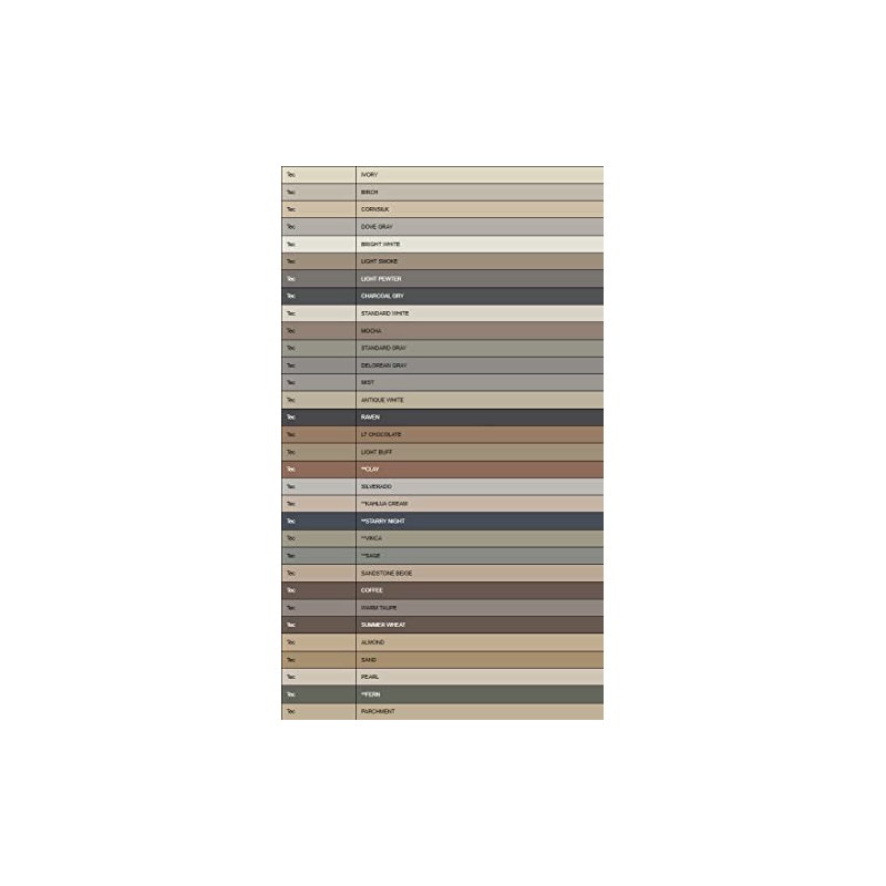 Colorfast Siliconized-Acrylic Caulking - Non-Sanded TEC Colors - 10.3 fl