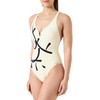 Triumph Women's Swimming Costume, Skin - Dark Combination