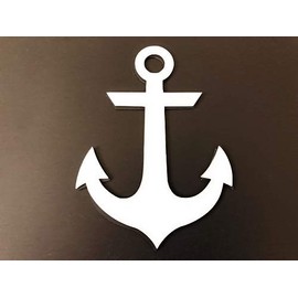 DCentral Anchor Flexible Screen Magnet: Double-Sided Decor; for Non-Retractable Screens, Multipurpose, Helps to Stop Walking into Screens, Covers Small tears in Screens. Size 4.5" x .6"