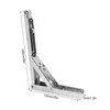 8in Folding Shelf Bracket Wall Mount 45KG Maximum Load Cold