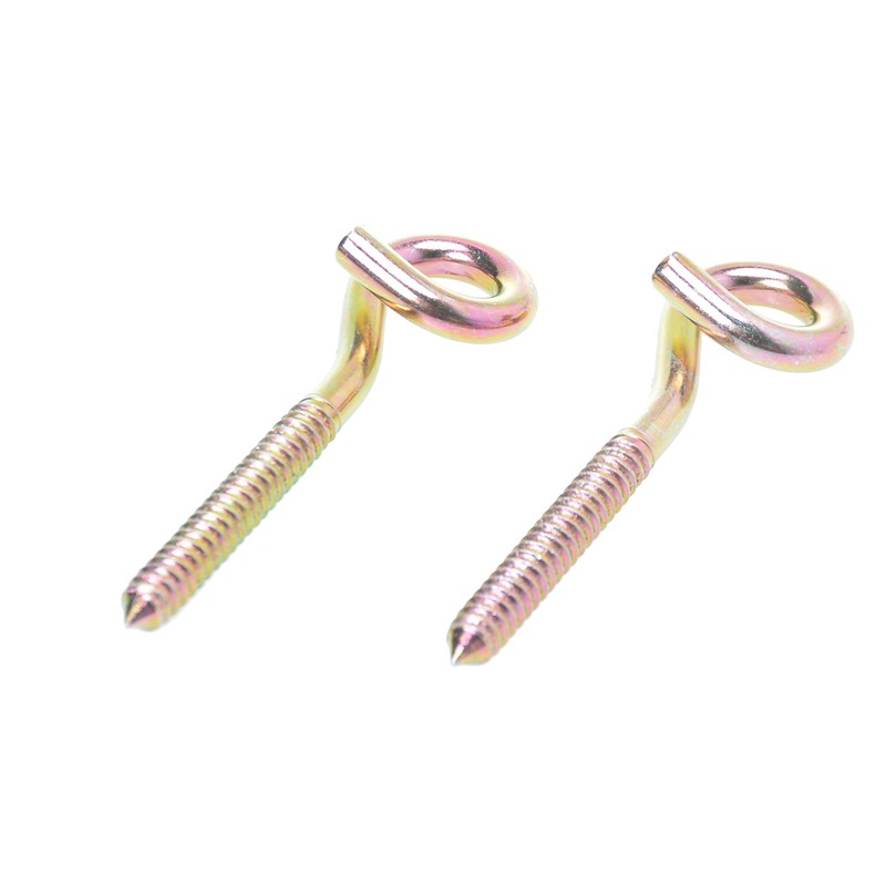 Aqbau Set of 2 Swing Hooks with Wooden Thread 12