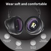 Jomwag Replacement Earpads for AUDEZE Maxwell Black/Purple Sheepskin with High-Density