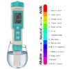 Areyourshop 7 in 1 PH Meter PH/TDS/Temp/EC/Salinity/SG/ORP Meter Digital, pH