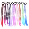 aoozleny Girl Hair Extension Accessories,Rubber Band Elastic Band Hairstyle Colorful