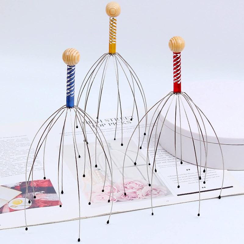 Steel Wire Head Massager Scalp Massager Head Massage Deep Relaxation
