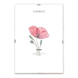 weSTOCK Bilderrahmen aus MDF mit CRILEX-Glas - Made in Italy - 20 x 25 cm