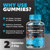 Magnesium Glycinate Gummies - 400mg High Absorption Formula for Sleep,