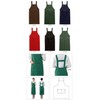 Canvas (Canvas) Fitted Apron Medium [Twill Fabric/Length 90 cm] ga5390