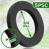 Flat Rubber Seal - Set of 5 - Rubber Seal
