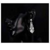 Wiwiw Fashion Teardrop Crystal Dangle Rhinestone Chandelier Drop Earrings for