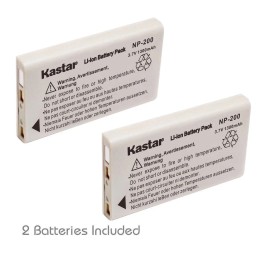 For Konica Minolta 2x Kastar Battery for Konica Minolta NP-200 DiMAGE X Xg X6 Xi Xt Xt Biz