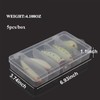 Luminous Fishing Lure Bait Set- 5Pcs Hard Lure Minnow Crankbait