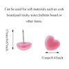 HAHIYO Heart Creative Push Pins Thumb Tack Nail Stud Press
