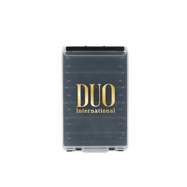 Duo Reversible 120 White DUO Reversible Lure Case, Pearl Black/Gold Foil, Size 120, 200x126x36mm