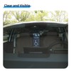 Yuoyar Ultra Transparent Handicap Placard Holder for Auto - Durable