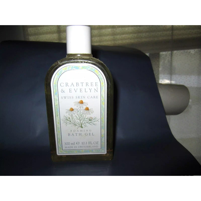 CRABTREE & EVELYN SWISS SKIN CARE FOAMING BATH GEL VINTAGE