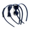 3 x School Hair Bows on Headbands Alice Bands Uniform