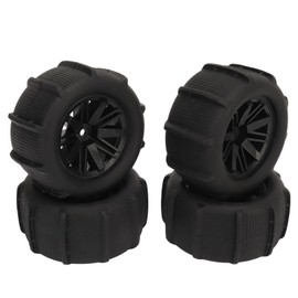 SUNGOOYUE 1/14 RC Wheels and Tires Set, Excellent Grip, High Abrasion Resistance, Rugged and Practical for WLTOYS 144001 144010 144011 124016 124017 124018 124019 124007 124008
