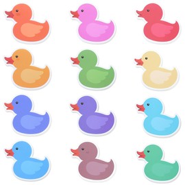 360Pcs Duck Sticky Notes Cute Ducks Shaped Sticky Tabs Colorful Animal Self Adhesive Fun Sticky Notes for School Classroom Office Stationery Home Party Decor Supplies