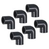 M METERXITY 6-Pack 90 Degree Adapter Connector, 3/4" Socket UPVC