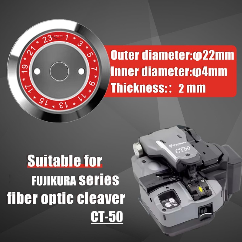 VAEYI Fiber Optic Cleaver Blade, Fully Automatic, High Precision, Tungsten