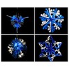 Simply Products Set of 4 40cm Christmas Foil Ceiling Garland