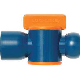 Loc-Line - 32093 Coolant Hose Component, Acetal Copolymer, Valve, 1/2" Hose ID, 1/2" NPT Female, 100 PSI (Pack of 2)