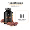 Hongo Reishi Antioxidante y Antiinflamatorio de 100 Cápsulas. Ingredientes naturales.