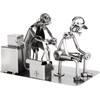 BRUBAKER Screw Man Tattoo Artist - Handcrafted Iron Figure Metal