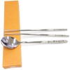 SUPIA Korean Traditional Cutlery Stainless Steel Spoons and Chopsticks Set