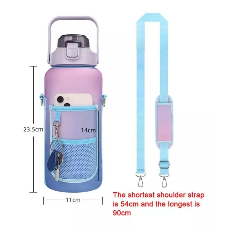 Estuchelandia Funda Bolsa Para Botella De Agua 2l Aislamiento Con