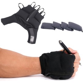 Weighted Gloves, Adjustable Weighted Gloves for Hand Tremors, Adjustable Hand Stability Aid, Improved Hand/Wrist Mobility, Writing Stability Strengthening, Right