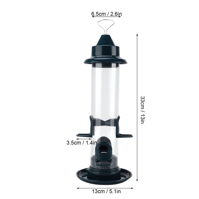 Innovative Hanging Bird Feeder Automatic Bird Feeding Tool for Outdoor